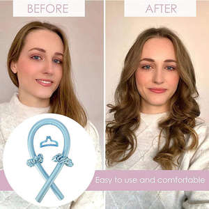 ที่คาดผมแบบแท่งไม่ให้ความร้อนริบบิ้นม้วนผมไหมมัลเบอร์รี่พร้อมชุดโรลเลอร์ม้วนผมผ้าไหมสำหรับนอนหลับ - Product Image 4