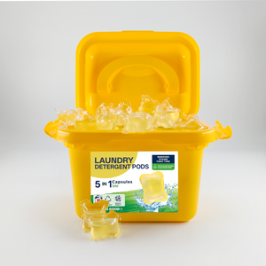 Factory Oem High Active All in 1 8g Tiefen reinigung High Foma Wäsche kapseln Waschmittel kapseln Weichspüler in Kapsel wäsche kapseln - Product Image 5