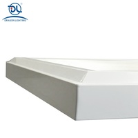 Plafonnier LED carré encastré IP40 120*60 50W pour bureau, hôpital, magasin, hôtel