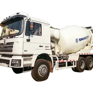 China good price Shacman 6m3 Cement Mixer Truck 360hp Diesel Concrete Mixers Truck New 6*4 Concrete Mixing Trucks for sale