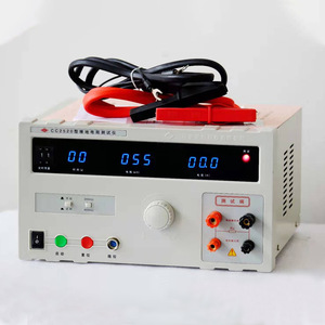 Compteur de résistance de mise à la terre numérique de table, instrument de mesure de la résistance du fil de mise à la terre à courant élevé, CC2520 - Product Image 1