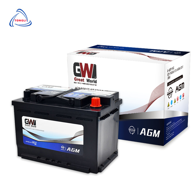 Wholesale JIS Standard 12V 80Ah AGM Super Capacitor Auto Battery Best Brand Car Truck Battery for Electric Cars New Condition