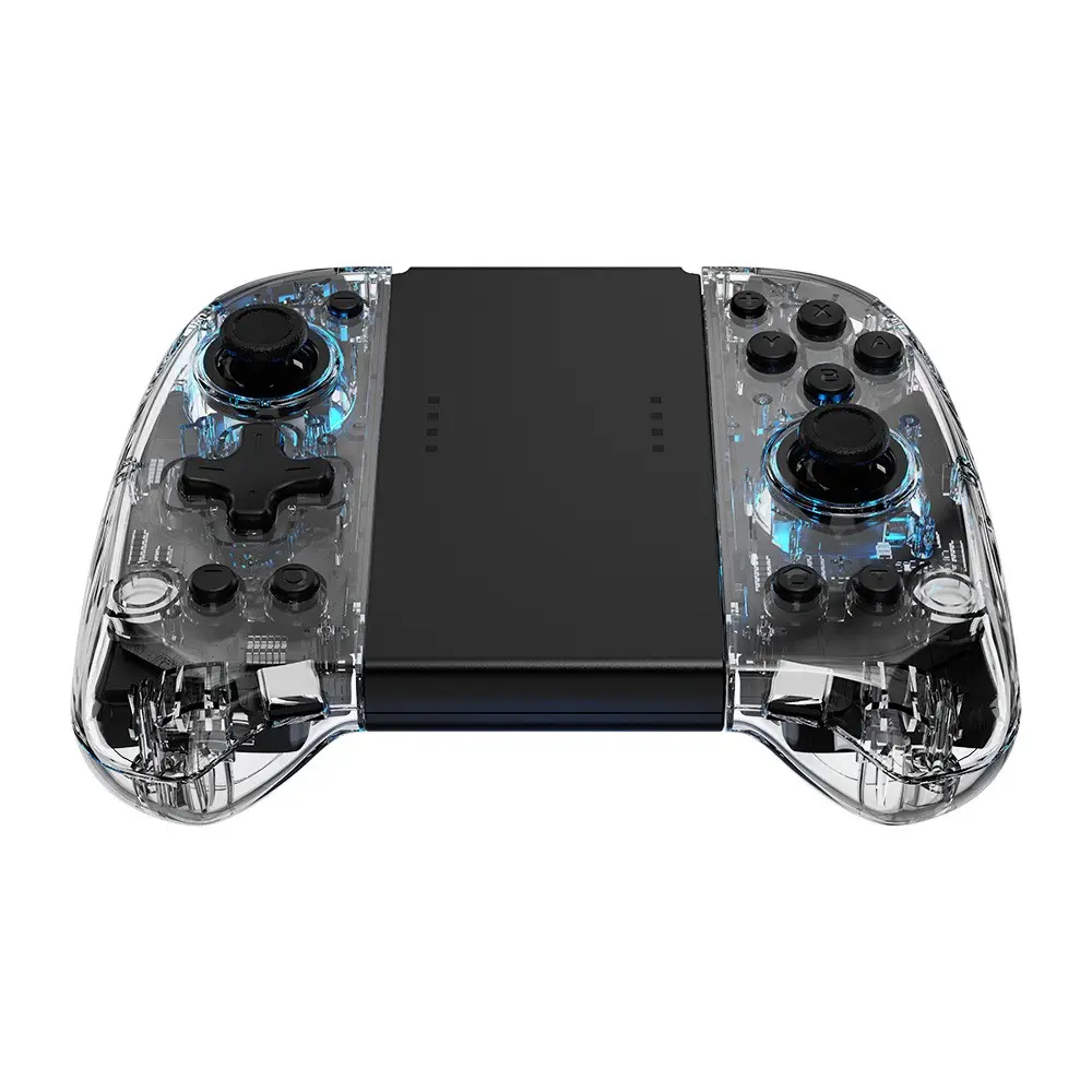 Popular Transparent Game Controller for Switch Wireless Left & Right Gamepad Remote for Joycon Switch Game Controller
