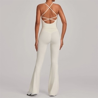 Ensemble de yoga plissé pour le commerce extérieur, taille haute, séchage rapide, pour le fitness, le sport et la course à pied pour femmes