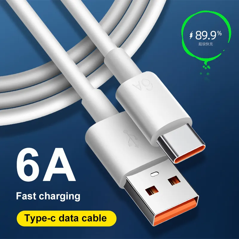 66W Charging Data Cable USB To Type-C U Green Smart Fast Charging Factory Spot Wholesale