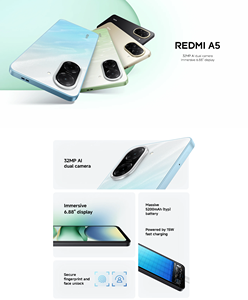 Per Redmi A5 EU 4 + 128G 5G Smartphone Octa Core <span class=keywords><strong>CPU</strong></span> HD LED <span class=keywords><strong>Display</strong></span> LTE supporto cellulare per il francese tedesco spagnolo inglese - Product Image 3