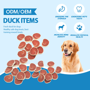 Snack per <span class=keywords><strong>Cani</strong></span> Disidratati di Anatra, Bocconcini ad Alto Contenuto Proteico per Aumentare l'Energia e Supportare la Salute Immunitaria - Product Image 2