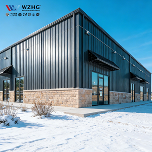 Almacén Industrial de Gran Envergadura con Estructura de Acero, Vida Útil de 50 Años, Superficie Galvanizada, Carga de Viento de 200 km/h para Centro Logístico (Nuevo 2026) - Product Image 1