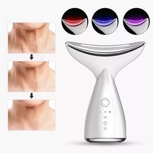 Masajeador Facial y de Cuello Eléctrico para el Cuidado de la Piel, Masajeador Facial y de Cuello con Calor, 3 Modos para Arrugas - Product Image 5
