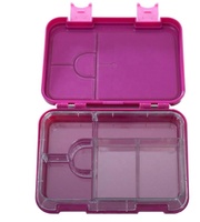 Boîte à bento pour enfants OREALMI SNPT46 2025 – Grande Vente – Boîte à déjeuner double niveau de taille moyenne avec 6 compartiments, étanche, en Tritan, écologique et sans BPA