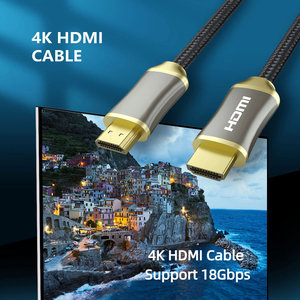 Cable <span class=keywords><strong>HDMI</strong></span> <span class=keywords><strong>a</strong></span> <span class=keywords><strong>HDMI</strong></span> de Alta Velocidad 4K Ultra HD con Frecuencia de Actualización de 60Hz para Proyector, HDTV y Computadora - Product Image 2