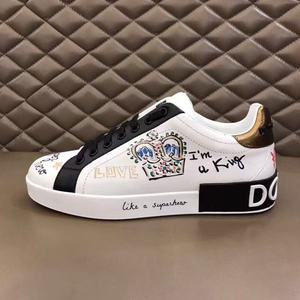 Designer graffiti white black <b>sneakers</b>, high-end street fashion style, comfortable casual walking footwear for men - Product Image 3