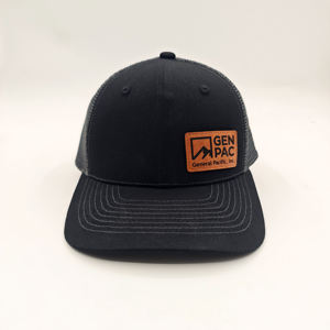 Gorra Trucker Richardson 112 de Malla con Cierre a Presión, 6 Paneles, Visera Precurvada, Parche de Cuero con Logotipo Personalizado, Estilo Y2K, de Alto Rendimiento y Calidad OEM - Product Image 4