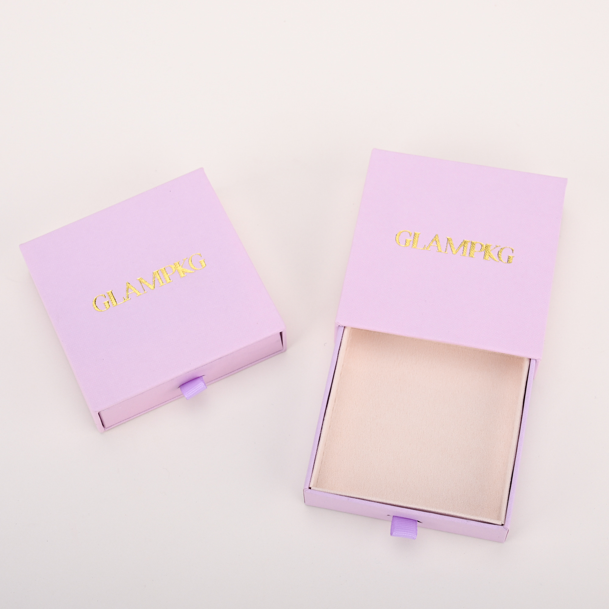 pink drawer box