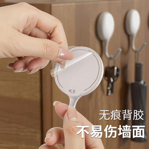 ตะขอแขวนติดผนังแบบมินิมอลสีขาว Yq  วัสดุพลาสติก รับน้ำหนักได้ 20-30 กก. สำหรับห้องครัว ห้องน้ำ ประตู แขวนกุญแจ - Product Image 5