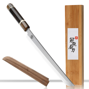 Coltello da Chef Professionale Giapponese Grandsharp 10.6 Pollici in Acciaio Inossidabile <span class=keywords><strong>per</strong></span> Sfilettare, Sashimi, Sushi e <span class=keywords><strong>Pesce</strong></span> (Sakimaru) - Product Image 2