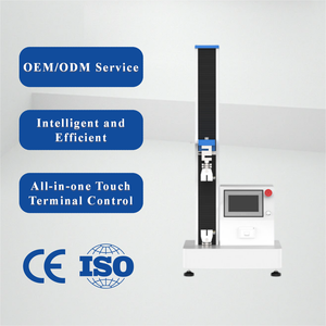 Máquina de Ensayo Universal de Columna Única con Pantalla Táctil, Probador de Resistencia al Despegue por Tracción - Product Image 1