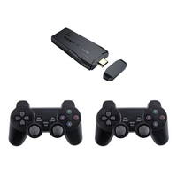Le plus récent 64G TV M8 Game Stick Lite 4K intégré 20000 jeux Console de jeu rétro pour PS1 GBA contrôleur sans fil pour enfants noël