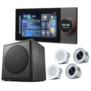 <b>Smart</b> <b>Home</b> Background Music System Super Ceiling Speaker Intelligent Tuya Control Wall Amplifier With Active Subwoofer <b>Smart</b> Hom - Product Image 1