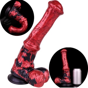 NNSX Long Horse <b>Dildo</b> Huge Anal Plug Silicone Anal Vaginal Masturbator Prostate Massage ButtPlug Sex Toy for Women Men Wholesale - Product Image 1