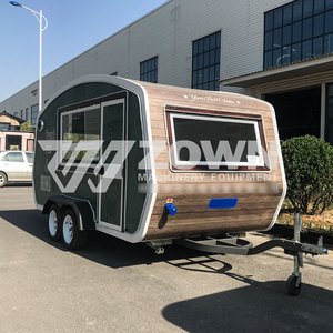 ZOWN <b>Large</b> Capacity Towable Mobile Food Cart Built‑in Water & Power System Concession Trailer for <b>BBQ</b> Fried Food Street Business - Product Image 6