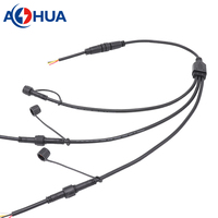Solusi Konektor Kabel Daya Sinyal Data Robot, Konektor Pria Wanita, Kabel Tahan Air, Konektor Kabel DIY, Kabel Harness