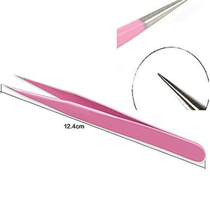 Pinzas para Pestañas de Nuevo Diseño Más Vendidas, Instrumentos de Belleza de Acero Inoxidable, Herramientas de Maquillaje para Pestañas, Punta Afilada, Pinzas Multicolores - Product Image 6