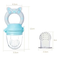 Biberon en silicone pour bébé, cuillère à jus, sucette, molaires, gobelet, gommes, fruits et légumes