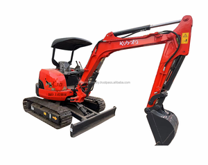 3ton Mini Excavadora Kubota U35 U40 U55 mini excavadora para uso doméstico Japón Kubota u40 u55 kx155 kx163 kx165 kx155 para la venta - Product Image 1