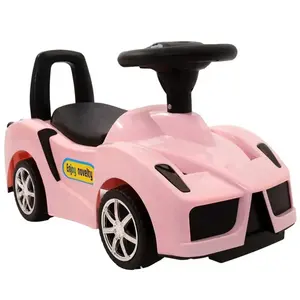 Çocuk sürgülü araba/çocuk slayt oyuncak fabrika en iyi fiyat plastik araba 4 tekerlekler çocuklar pil Unisex egzersiz ABS rahat 100KG