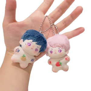 ตุ๊กตาไอดอลเคป๊อปแบบกำหนดเอง ขนาด 5 ซม. และ 10 ซม. พวงกุญแจตุ๊กตาขนนุ่มน่ารัก ทำจากผ้าฝ้าย ตุ๊กตาขนนุ่มทำมือ - Product Image 3