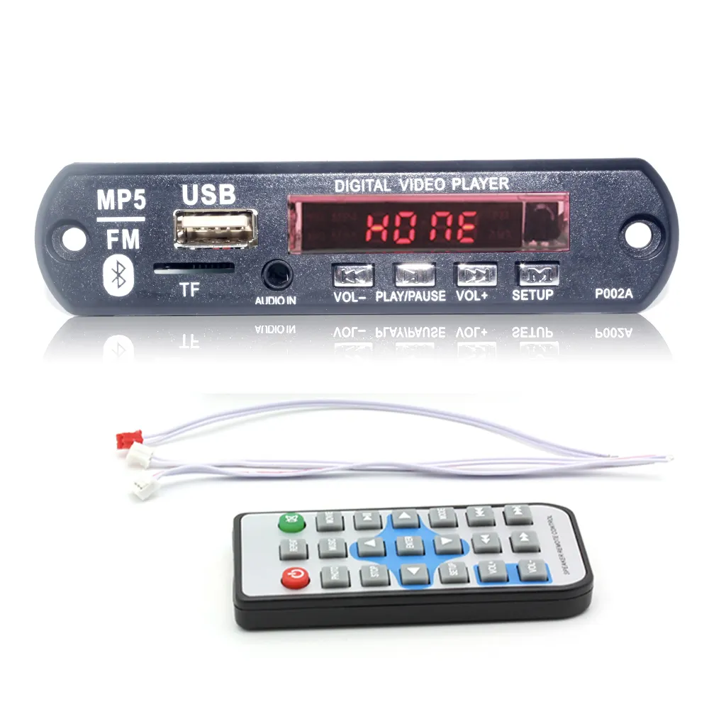 MP4 MP5 video mô-đun Máy nghe nhạc với Bluetooth Lớn IC MP5 HD 1080P bộ giải mã video PCB bảng