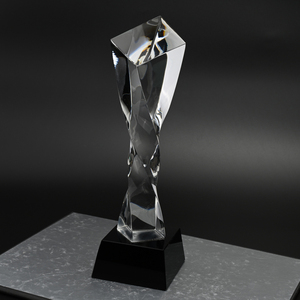 ถ้วยรางวัลแก้วคริสตัลสั่งทำพิเศษ FG21001 พร้อมฐานสำหรับกีฬา - Product Image 2