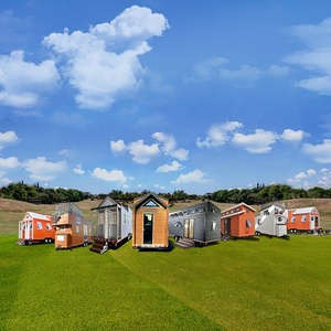 Promotion Petite <span class=keywords><strong>maison</strong></span> mobile préfabriquée de luxe sur roues Une bonne option pour le parc de caravanes/camping-cars - Product Image 2