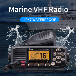 ICOM IC-M220 VHF <b>Marine</b> <b>Radio</b> IPX7 Waterproof Transceiver Long Range Communication <b>Radio</b> - Product Image 3