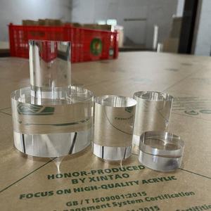 Cylindres et tiges en acrylique coulé transparent, diamètres 100 mm-150 mm, matériau PMMA, application pour l'alimentation en eau - Product Image 5