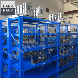 ระบบชั้นวางเก็บแม่พิมพ์ฉีดขึ้นรูปเหล็กจากโรงงานหนิงโป พร้อมลิ้นชักเลื่อนแบบดึงออก ป้องกันการกัดกร่อน - Product Image 5