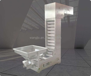 מסוע שרשרת פלסטיק עם חצאית ומחסום, מעלית שרשרת פלסטיק להובלת חומרים בקווי עיבוד - Product Image 5