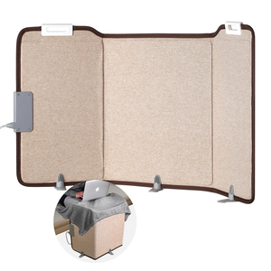 YQ مكتب خشبي إلى الأبد مكتب مكتب دراسة طاولة معدنية مكتب منزلي - Product Image 3