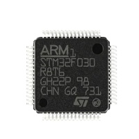 STM32F030R8T6 para Microcontrolador Cortex-M0 de 32 bits, 64 KB de Memoria Flash, Paquete 64-LQFP, Componentes Electrónicos