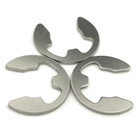 18-8 Stainless Steel SS316 A4-70 A4-80 SUS 304 ASTM B8M E Circlip Open Type Retaining Rings DIN 6799