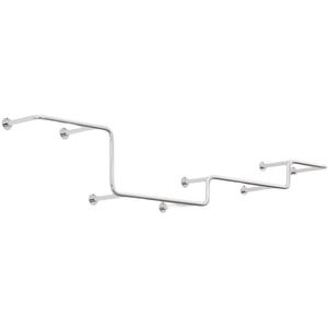 Étagère murale en acier inoxydable sur mesure pour magasin de vêtements - Product Image 2