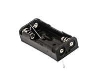 2 supports de piles AA avec fils et accessoires de couverture en option pour vos appareils électroniques
