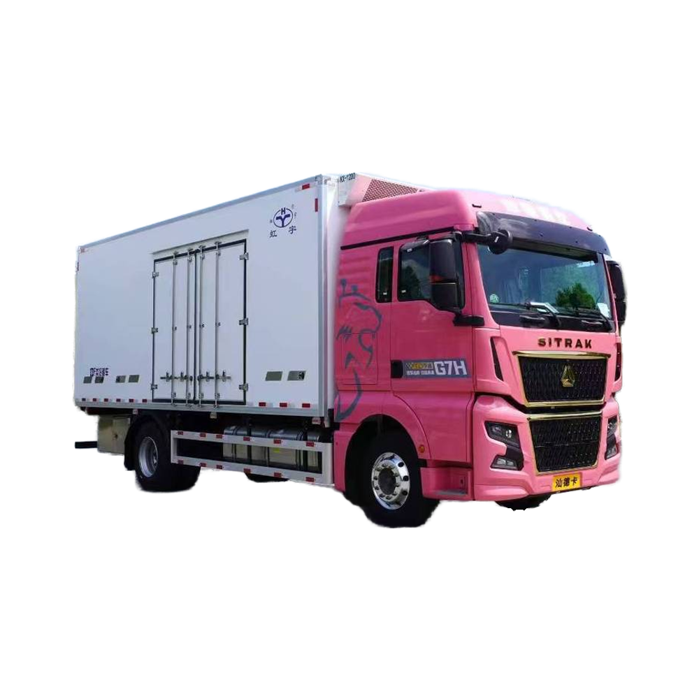 Продажа с завода SINOTRUK SITRAK, дизельный 6 евро, механическая коробка передач, рефрижератор хорошего состояния, замороженные грузовики, Новинка