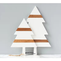 Planche à découper en marbre vert en forme d'arbre 30x20cm, couteau à beurre, écologique, pour comptoir, style nordique, décorations pour la maison