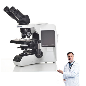Système de microscope vertical ergonomique Olympus Bx43, champ de vision super large et stabilité accrue pour un travail diagnostique prolongé - Product Image 3