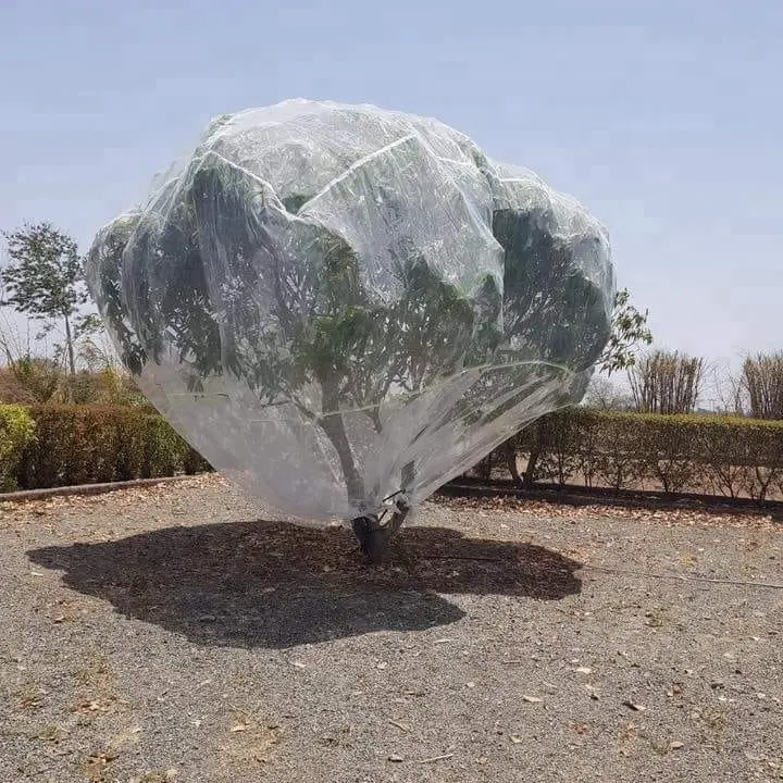 Redes de abejas para árboles frutales, malla tejida protectora