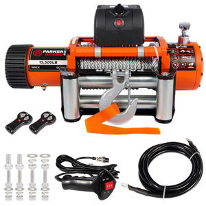 24V derek listrik <span class=keywords><strong>Mini</strong></span> kendali jarak jauh nirkabel untuk derek perahu ATV otomatis 2000BLS tali kawat baja Atv <span class=keywords><strong>Winch</strong></span> 12v 3000lbs - Product Image 3