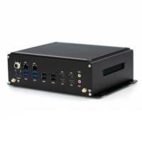 Mini PC industriel embarqué sans ventilateur de 13e génération DDR5 Core i7-13650HX, 6 ports série RS232, GPIO 2.5G, contrôle automatique 4K