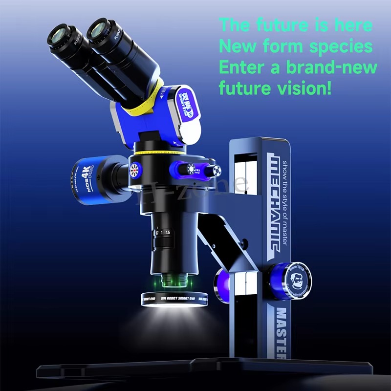 mobile servicing microscope